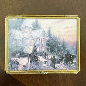 Thomas Kinkade Trinket Box